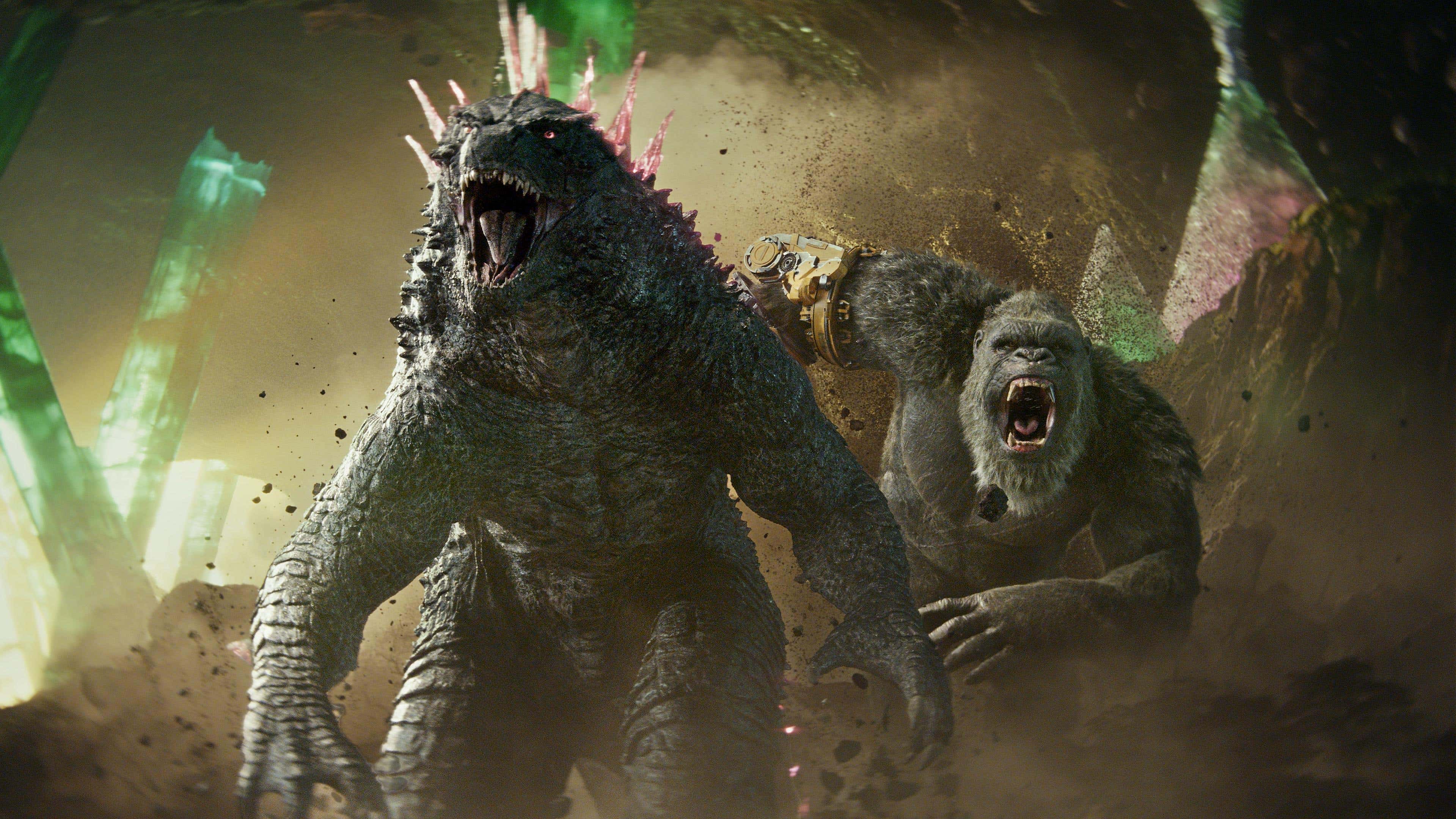 صورة للمقال بعنوان Godzilla x Kong: الإمبراطورية الجديدة لا تنقر أبدًا